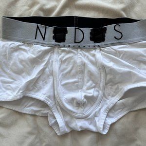 Men's Cotton Underwear -- boxer briefs white